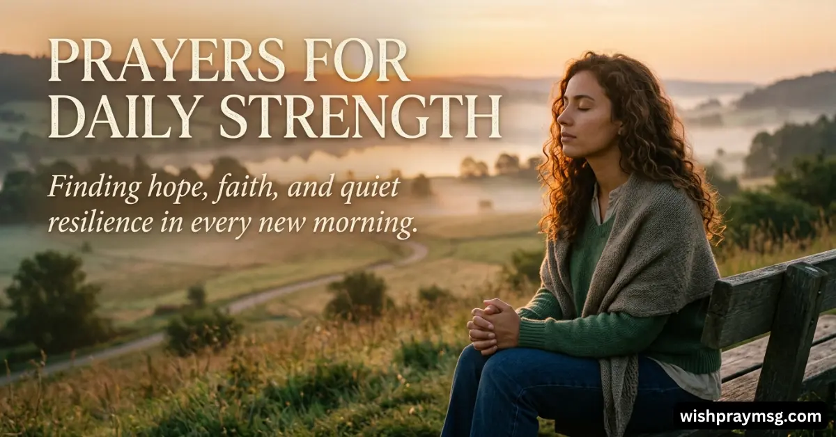 Prayers for Daily Strength