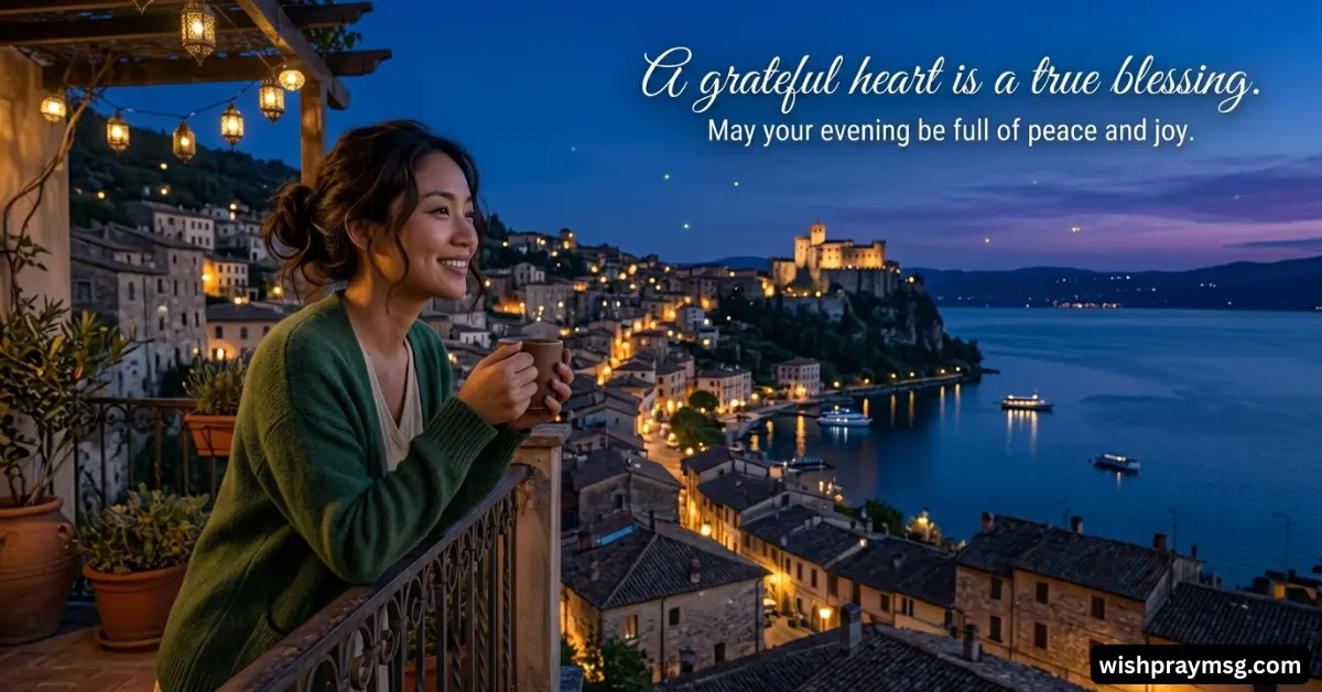Grateful and Blessed Evening Quotes