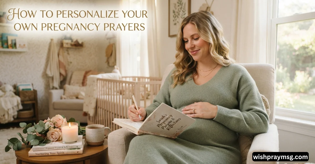 How to Personalize Your Own Pregnancy Prayers