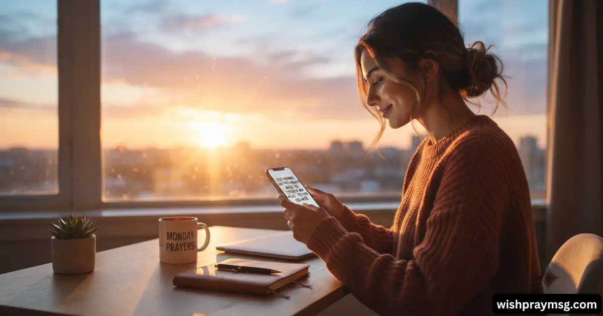What Are 25 Powerful Monday Morning Prayer Text Messages?