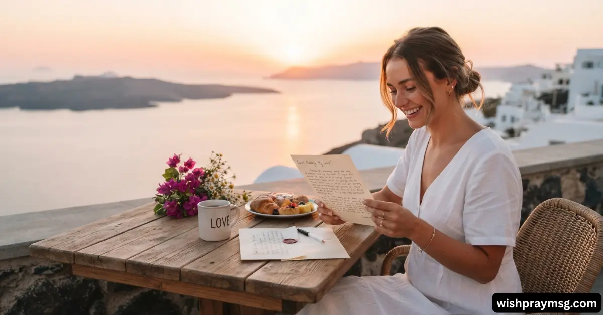 Good Morning Letter for Your Girlfriend